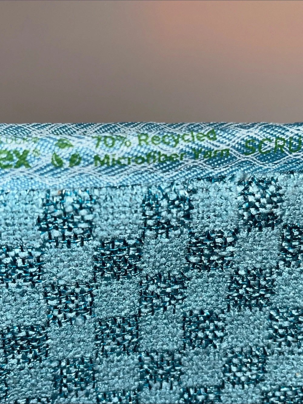 Norwex Teal Bathroom Scrub Mitt New